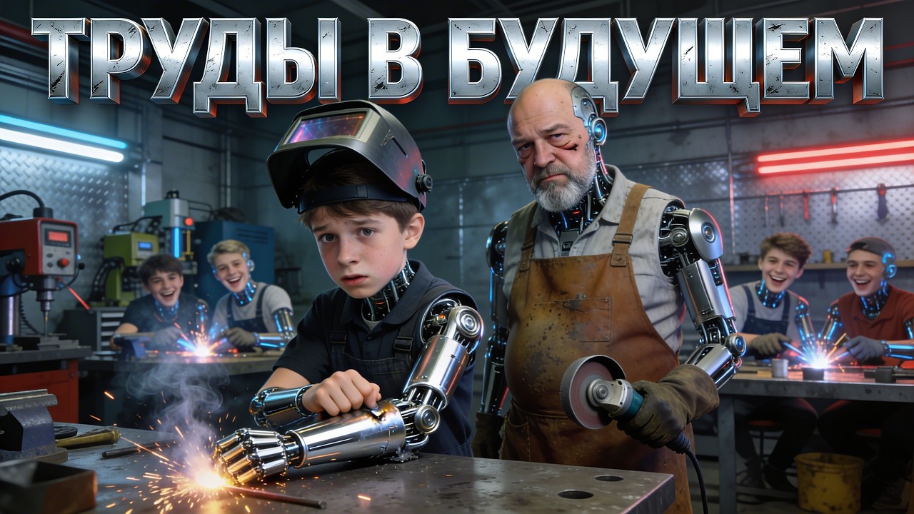 ОДИН ДЕНЬ НА УРОКАХ ТРУДА В БУДУЩЕМ