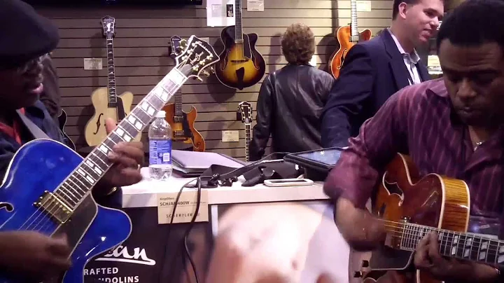 Affirmation - Norman Brown @ NAMM 2013 (Smooth Jaz...