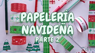 PAPELERÍA CASERA NAVIDEÑA (2) ? WASHI TAPE, SEPARADOR  y CARTAS PARA REGALAR EN NAVIDAD y AÑO NUEVO