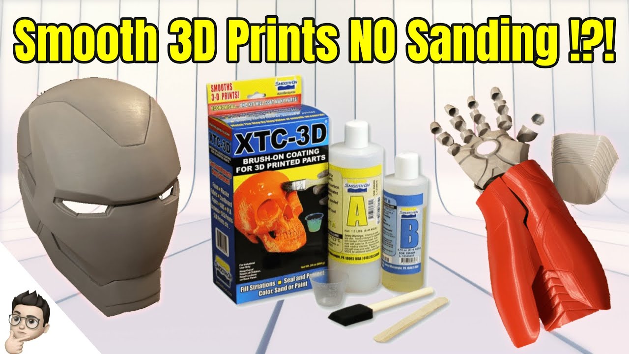 XTC-3D Review, Smooth Your 3D Prints Without Sanding !
