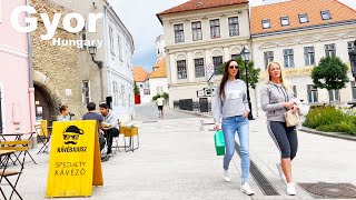 Gyor, Hungary 🇭🇺 May 2022 - 4K HDR Walking Tour