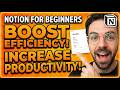 Notion for Beginners: How to create your First Page & Mastering Blocks
