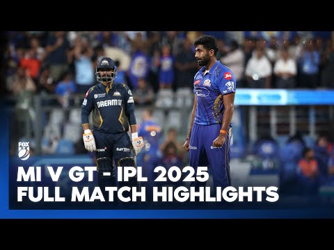 Thriller decided on LAST ball! I Mumbai Indians v Gujarat Titans I Highlights I IPL I Fox Cricket