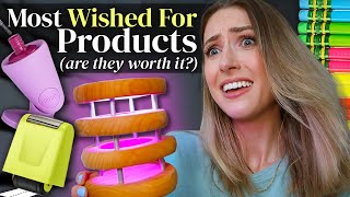 I Bought AMAZON'S "MOST WISHED FOR" Products: what's ACTUALLY worth buying??