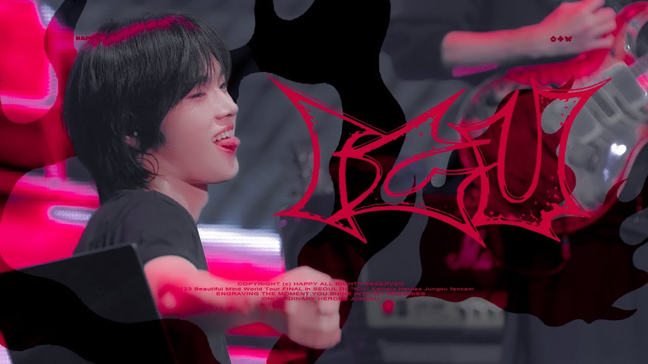 [4K] 251123 Beautiful Mind World Tour FINAL in SEOUL 'ICU' (Xdinary Heroes Jungsu FanCam)