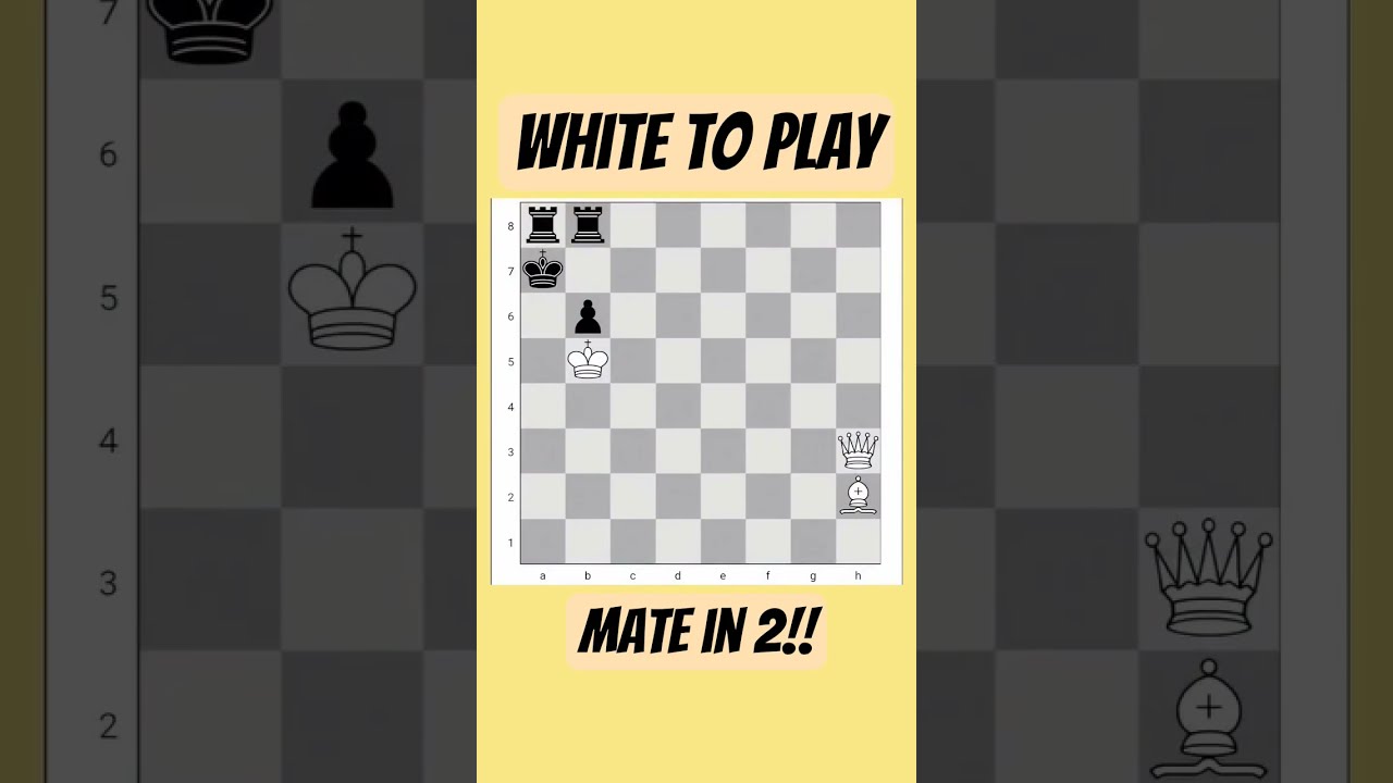 White To Play Mate In 2