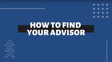 How to Find Your Advisor