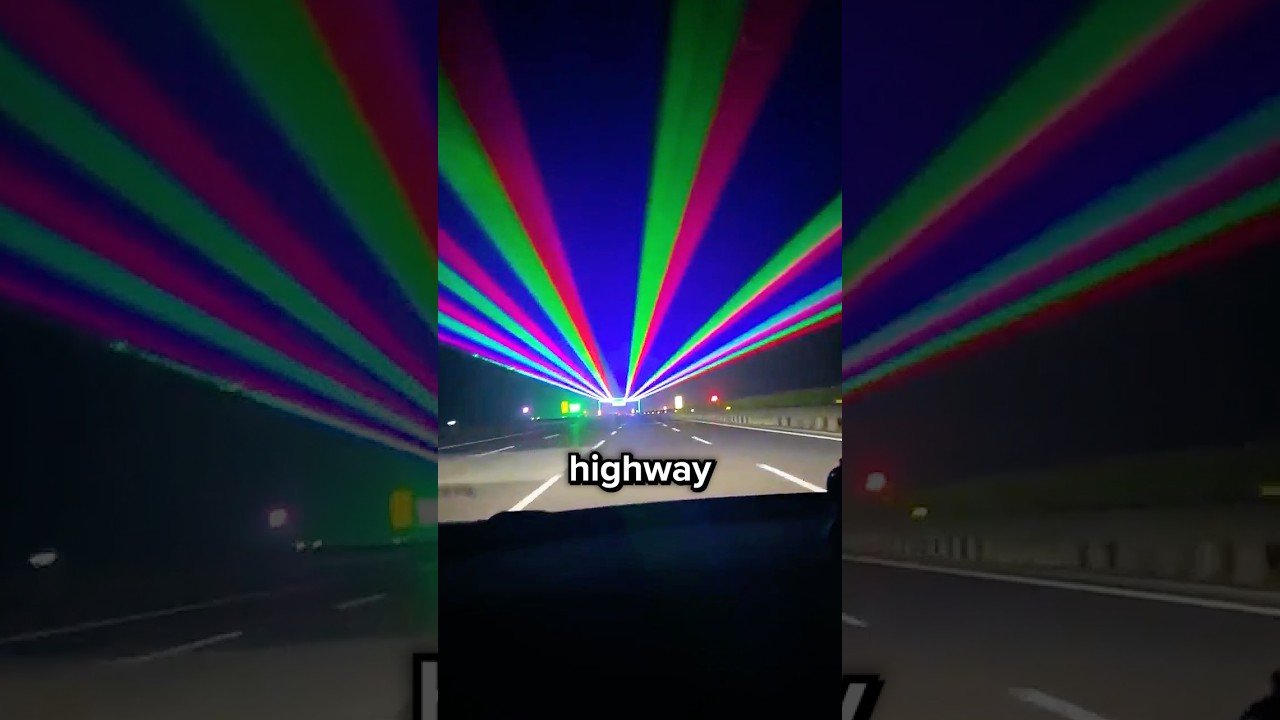 China's Anti Sleep Laser Roads