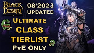 BDO | Ultimate Tierlist - Aug. 2023 | PvE | Detailed - OUTDATED