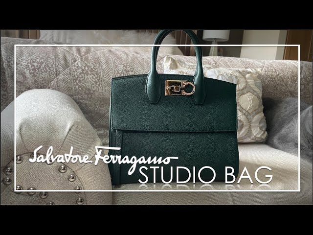 Salvatore Ferragamo small The Studio Box tote bag, Goyard Travel bag  400085