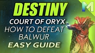 Destiny: Court of Oryx (TIER 3) - Balwur - How to Defeat & Collect Calcifed Fragment   LOOT (GUIDE)