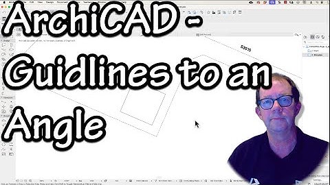 How to set Archicad Guidelines To An Angle