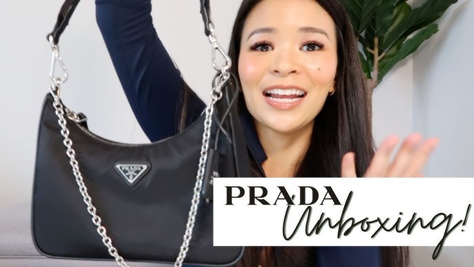 UNBOXING THE PRADA RE-EDITION 2005 SAFFIANO LEATHER BAG + REVIEW (HYPE,  PRICING, STYLING) 