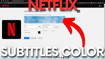 How to Change Subtitles Color on Netflix - Subtitles Appearance #netflix