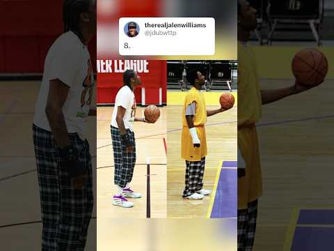 Jalen Williams recreated Kobe’s iconic photo 📸