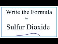 Understanding Sulfur Dioxide Properties