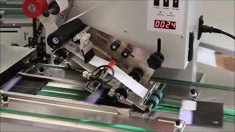 Automatic labelling machine for credit card holders and credit cards