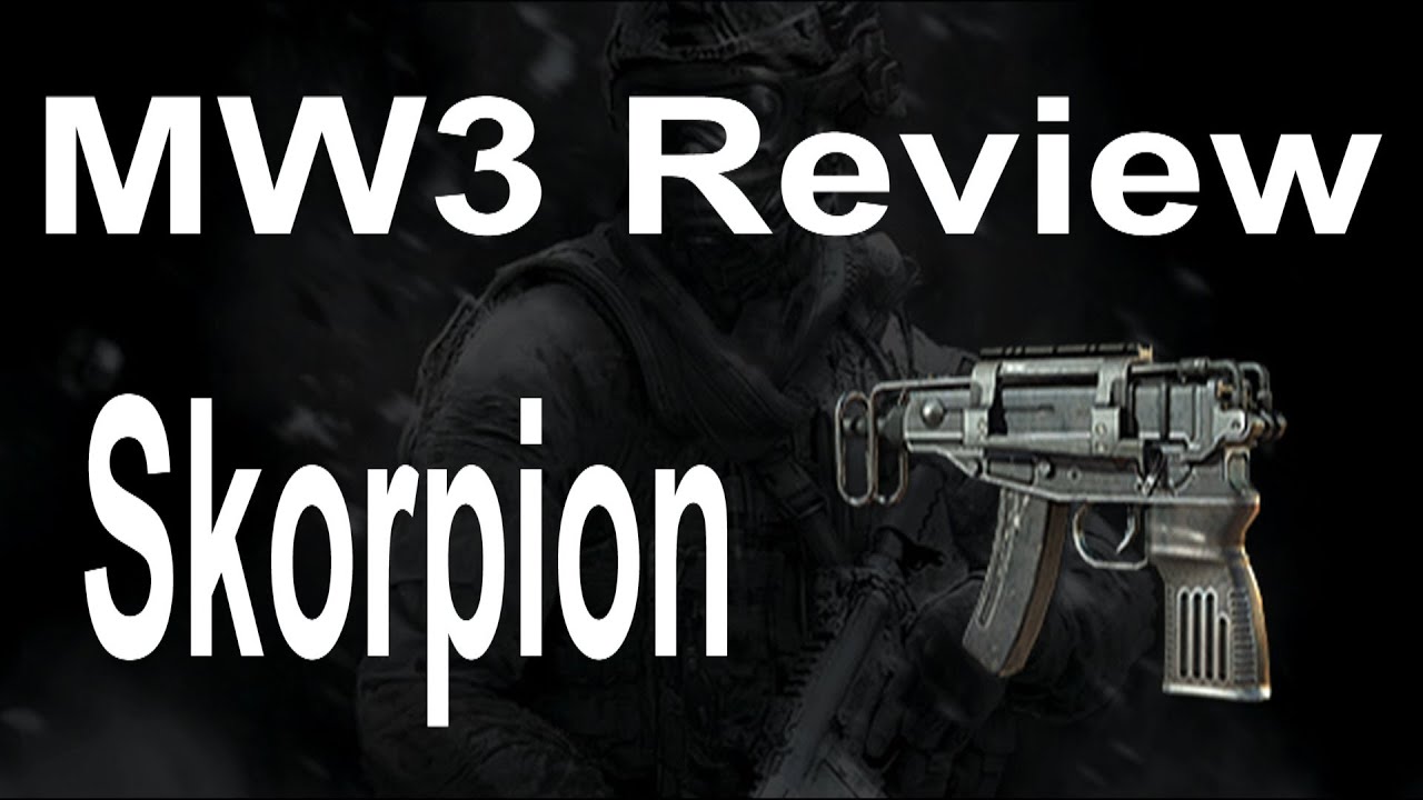 Skorpion - Machine Pistols - Modern Warfare 3 Review - #33 - YouTube.
