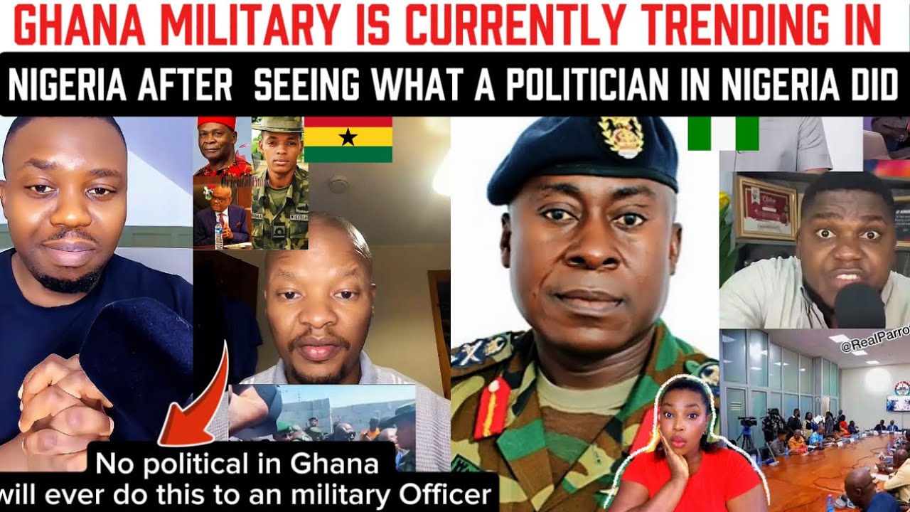 Ого! 😱 Ганские военные сейчас в тренде в Нигерии после того, как увидели, что сделал нигерийский ...