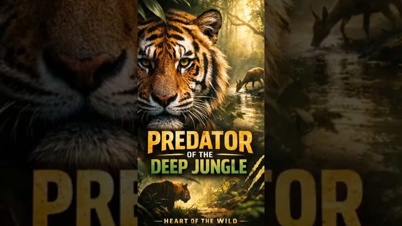 The Silent Predator of the Deep Jungle 🐅#shorts