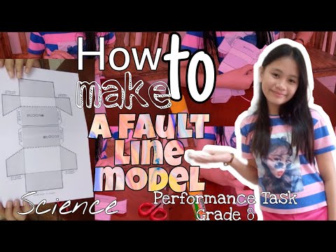 How to make a fault line/Performance task/#grade8 #science #easy