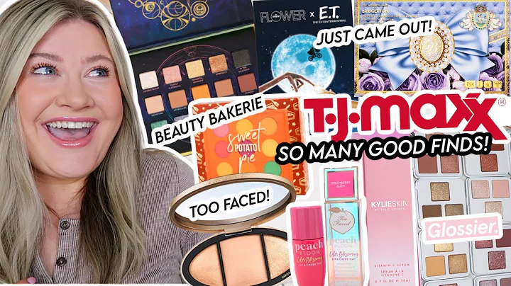 TJ MAXX PALETTE JACKPOT! PAT MCGRATH, GLOSSIER, TO...