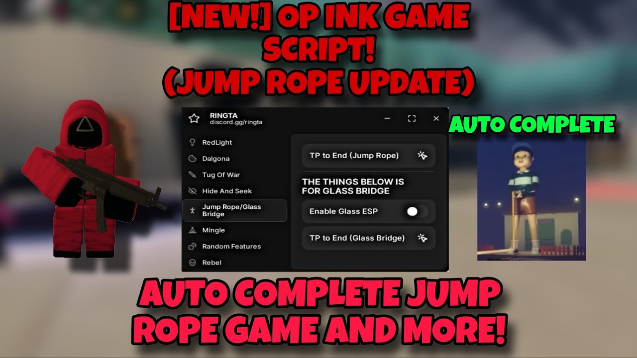 [NEW!] BEST INK GAME SCRIPT! - AUTO FINISH JUMP ROPE GAME AND MANY MORE ...
