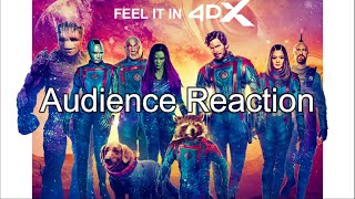 Guardians Of The Galaxy Vol 3 Audience Reaction Part 1/2 (May 7, 2023 4DX)