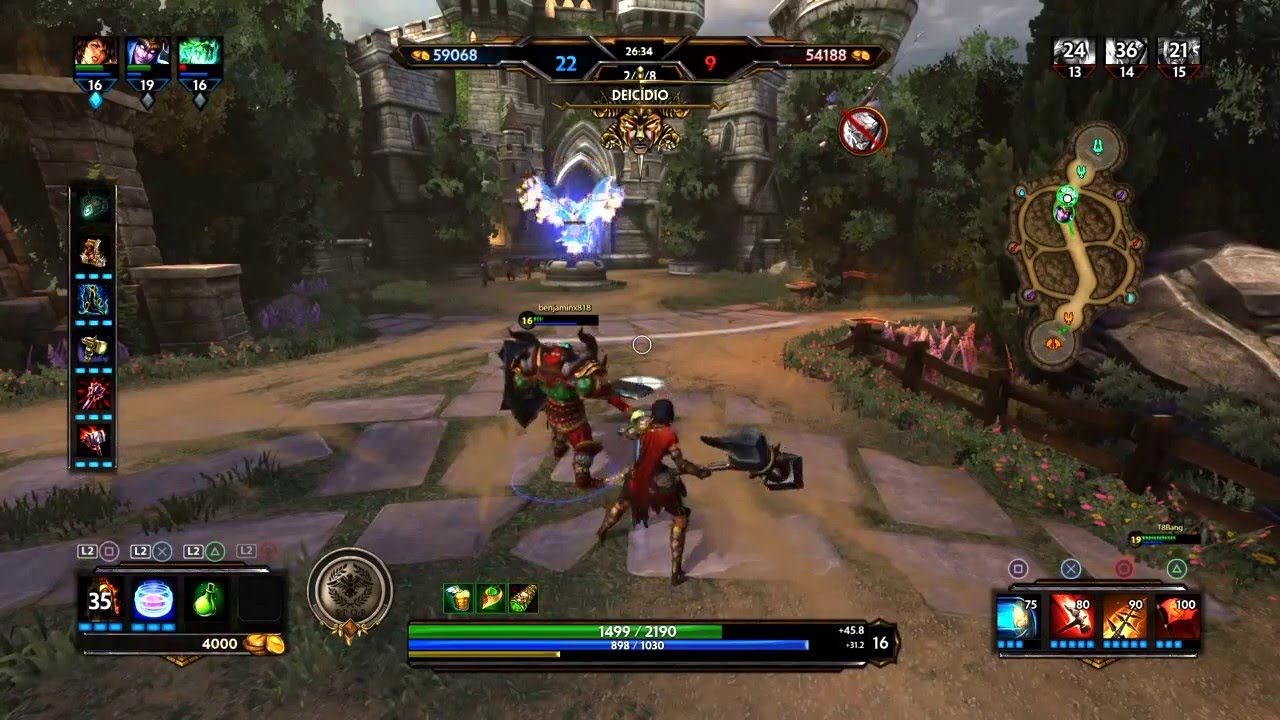 Smite Brasil - Alpha Fechado PS4