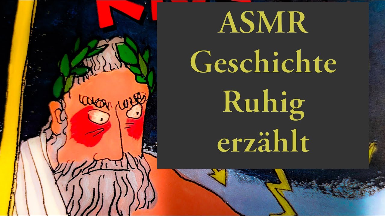 ASMR, Deutsch! Ich erzähle eine Geschichte. Ideal zum einschlafen!