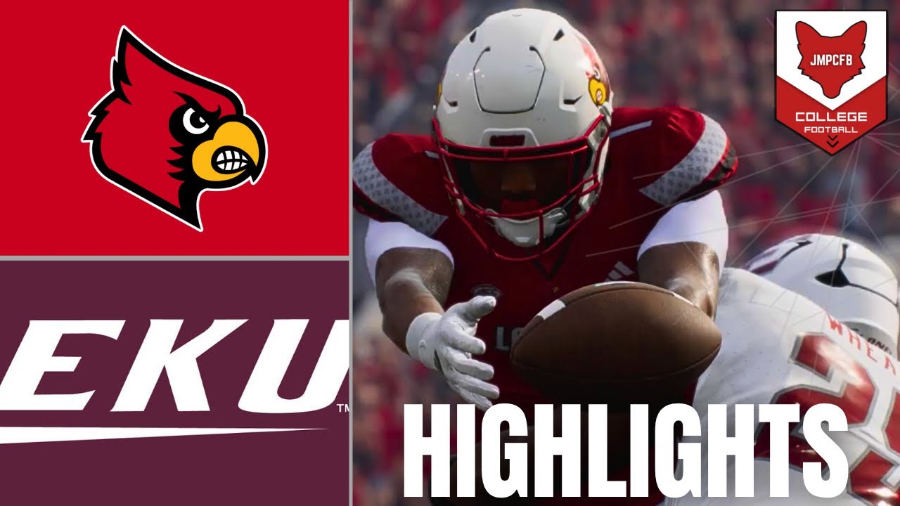 CFB WEEK 1 | Louisville vs EKU | Full CFB Highlights on JSN - YouTube