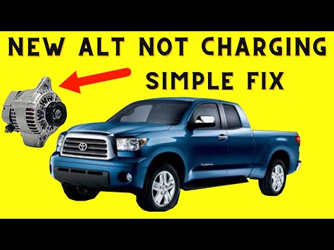 New alternator NOT CHARGING BATTERY~~~ SIMPLE FIX