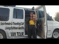 Solo Female's Fulltime Vanlife with a Cat | Van Tour | Chevy Express 1500
