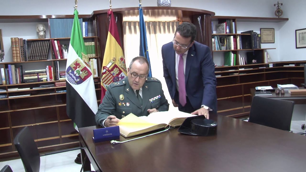 Visita del general de brigada Ramón Rueda Ratón, 25 de julio de 2014