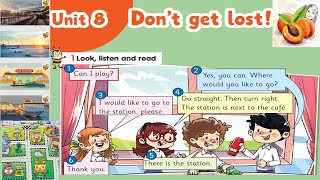 CONNECT PLUS for primary 2 unit 8 L1 to 3 Don't get lost نصوص أستماع وحل كونكت بلس الصف الثاني ترم