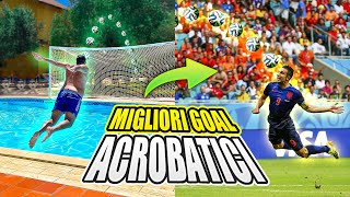 ⚽ REPLICHIAMO I MIGLIORI GOAL ACROBATICI IN PISCINA! 🌊