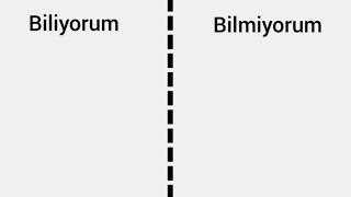 Biliyosan sola geç ve dans et . Eğer bilmiyosan sağa geç ve dur Nakadar bilip bilmediğinizi söyleyin Resimi