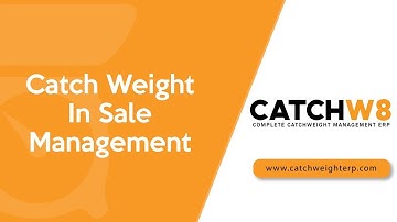 Catch Weight In Sales Management | Odoo ERP | CATCHW8 ERP