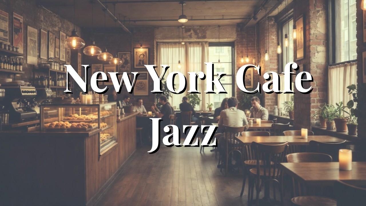 Early Morning New York Café Jazz - Fresh Focus Energy [1.5 Hours]
