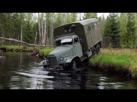 Пробиваемся на ЗИЛ-157 к ДОТу. Есть ли там радиация?