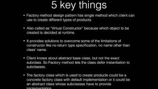 Factory Method Design Pattern Simplified