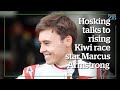 Mike Hosking talks to rising Kiwi race star Marcus Armstrong