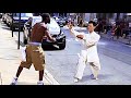 Wing chun master vs bullies  wing chun in the street