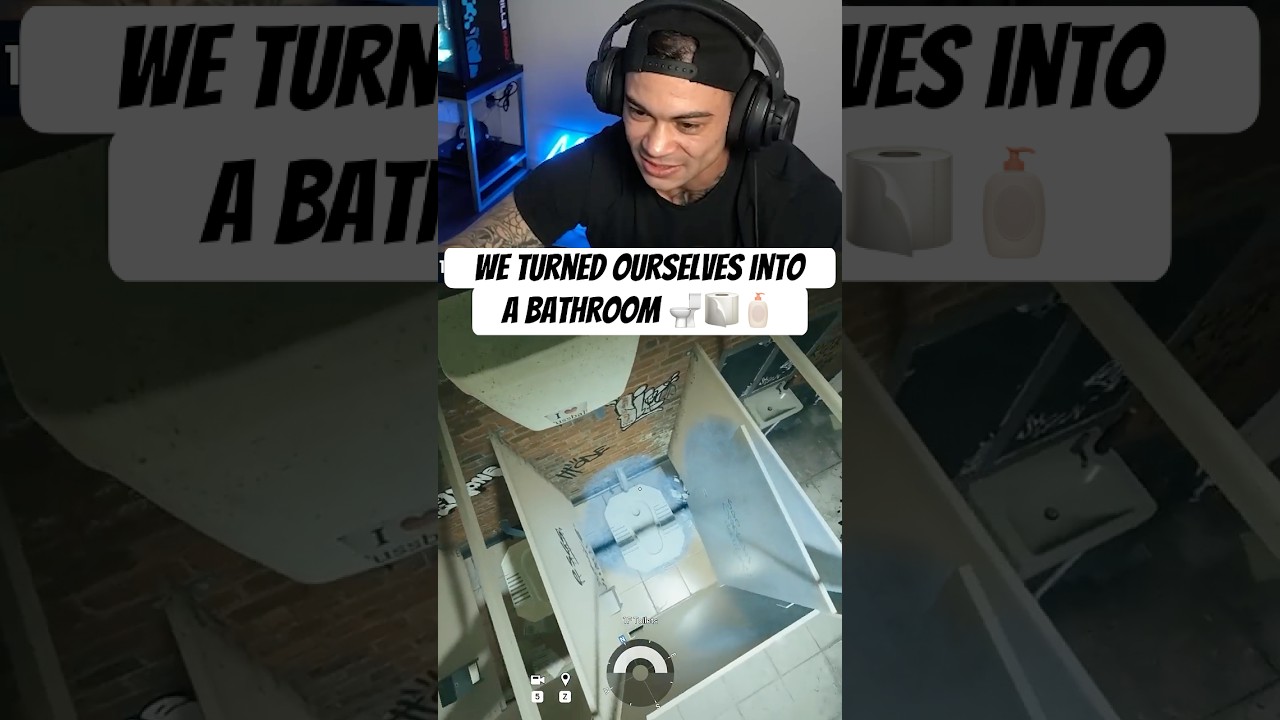 We Turned Ourselves Into a Bathroom 💀