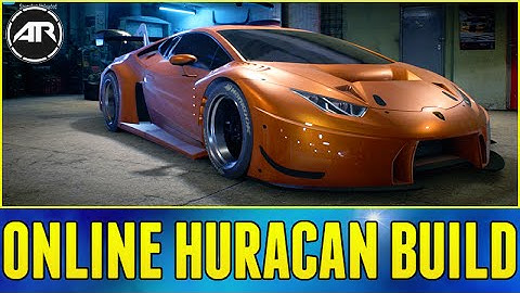 Need For Speed Online : WIDEBODY HURACAN BUILD (Drift & Racing Online)