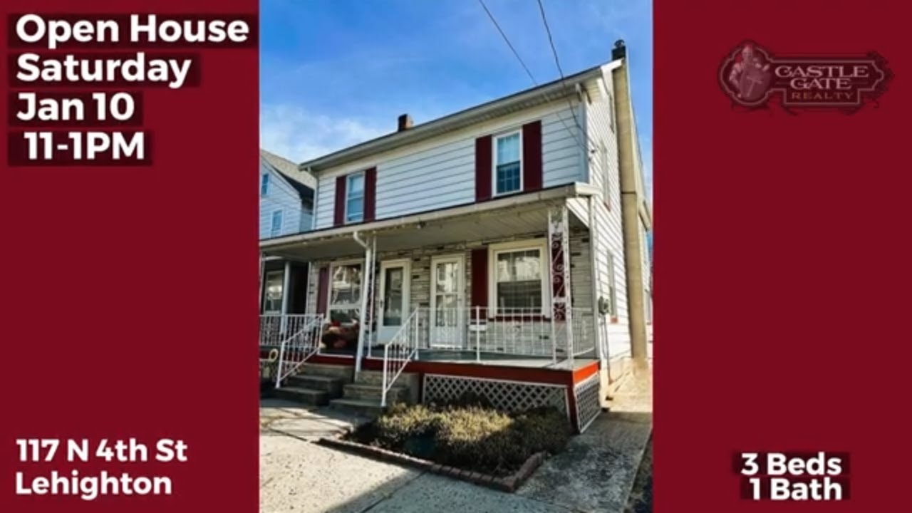 Updated 3‑Bed Home in Lehighton Borough | 117 N 4th St – Move‑In Ready