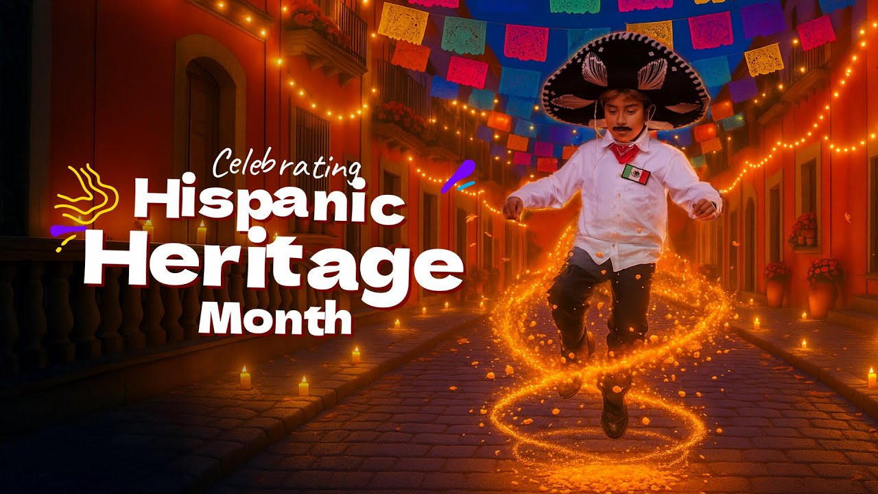 School 2 Honors Hispanic Heritage Month - YouTube