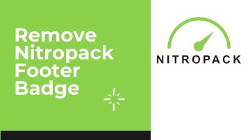 Remove NitroPack Footer