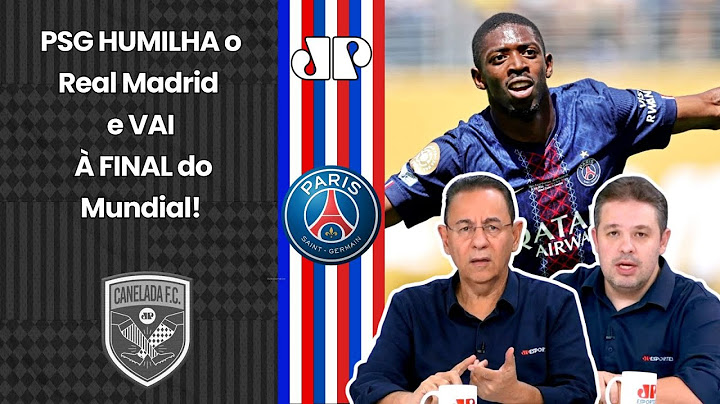 "MEU DEUS!!! Gente, o que o PSG FEZ com o Real Madrid hoje foi..." 4 a 0 no Mundial IMPRESSIONA!