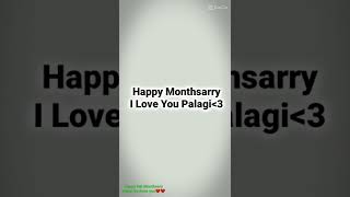 Happy 6Th Monthsary Mahal Ko Ilove You
